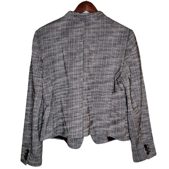 NWT Loft Stretch Cotton Tweed Blazer Size 12 - Picture 9 of 9